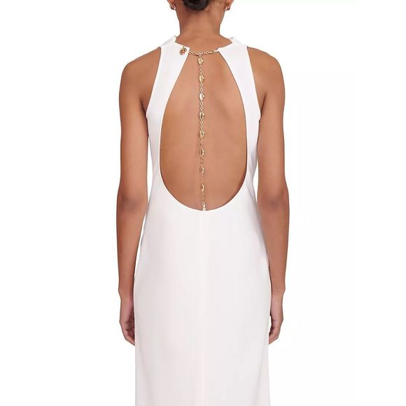 Staud Shannon Open-Back Maxi Dress Medium $450 - Picture 3 of 10